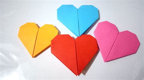 Origami Heart♥easy Youtube
