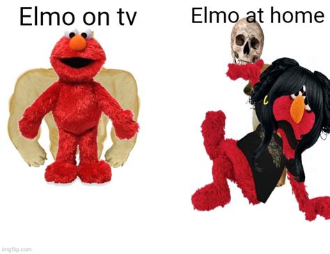 Elmo Vs Emo Imgflip