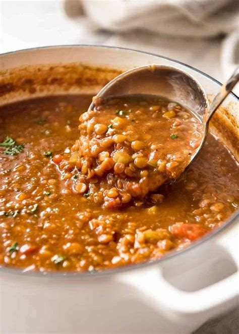 You could easily turn this into a vegetarian dish if you wanted to, just skip the. Lentil Soup (seriously amazing!) | Recipe | Lentil soup ...