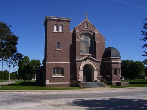 Rutland Il Sacred Heart Church Karas Hall Flickr