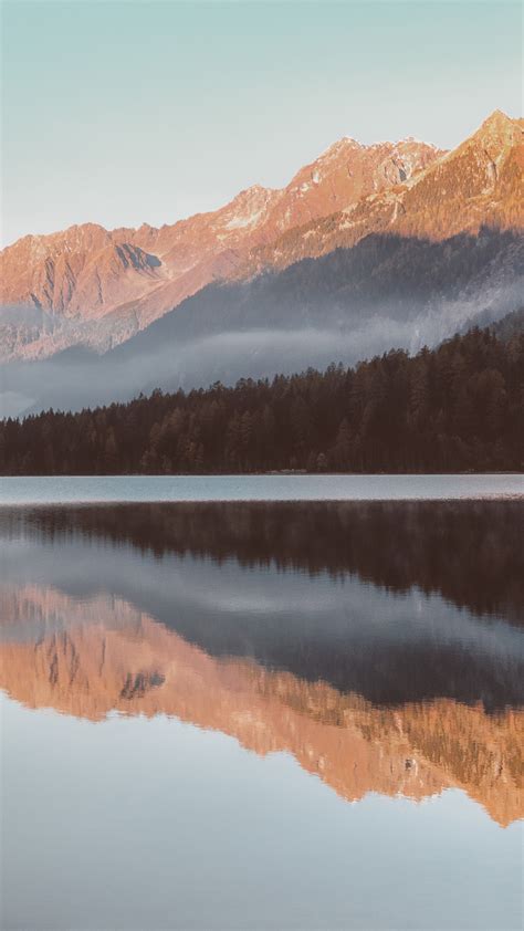 1080x1920 1080x1920 Mountains Lake Night Reflection Hd Nature