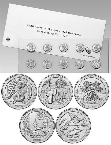 Us Mint Opens Sales For 2020 America The Beautiful Quarters Circulating