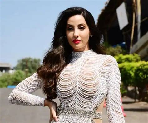 Nora Fatehi Goes Bold In Nude Bodycon Gown That Sits Right On Her