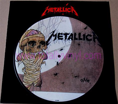 Totally Vinyl Records Metallica One Inch Picture Disc
