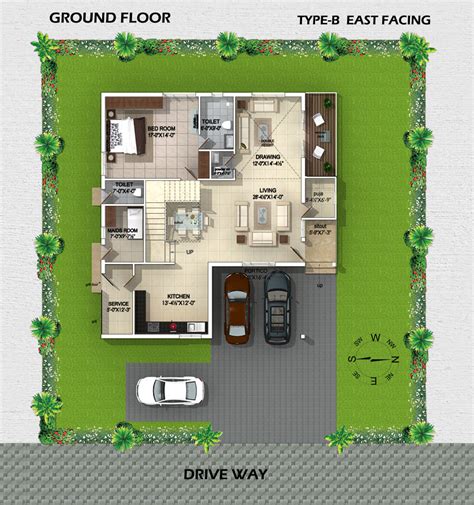#30x60 #30feetfront #house if you not found your home plan as per your plot size then please write us in comment with your plot size and requirement we will reply you as soon which we have 30 feet front and 60 feet back and also plot have east face direction. Myans Villas | Type B East Facing Villas