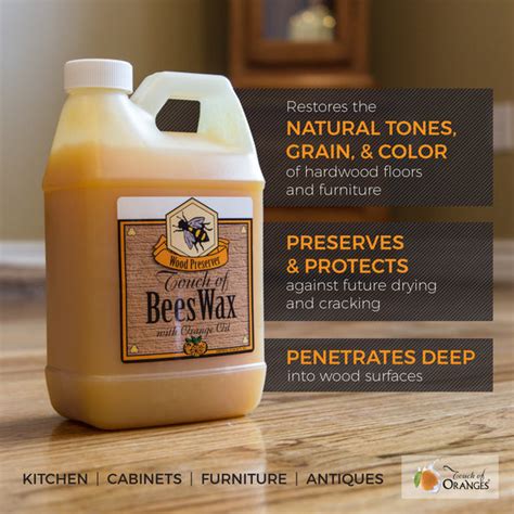 Beeswax Wood Preserver And Polish For All You Wood Surfaces Touch Of