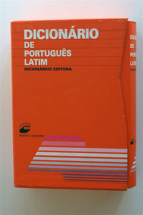 Dicionário Português Latim Porto Editora Bazar Portugal