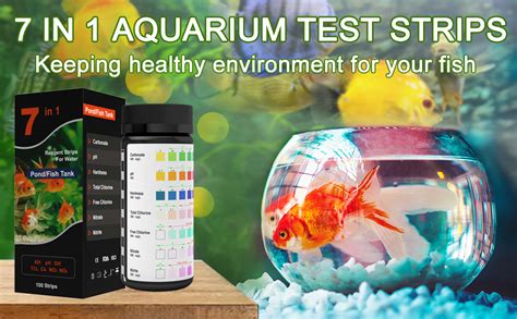 Joyzakzak Aquarium Test Strips 7 In 1 Fast And Accurate