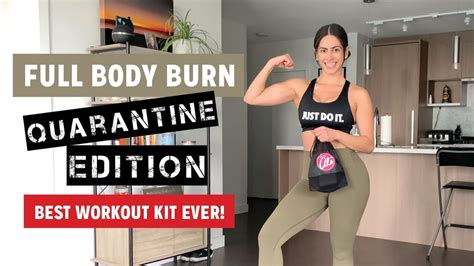 Full Body Burn Workout Quarantine Workout No Equipment At Home
