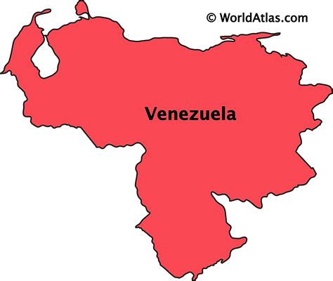 Mapas De Venezuela Atlas Del Mundo