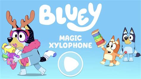 Title Theme Bluey Magic Xylophone Youtube