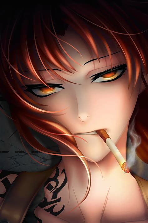 X Black Lagoon Revy Anime K Iphone Iphone S Hd K Wallpapers Images Backgrounds
