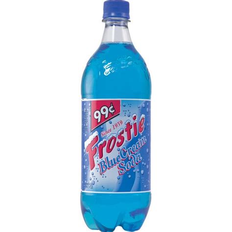 Frostie 32oz Blue Cream Soda Pack Of 12
