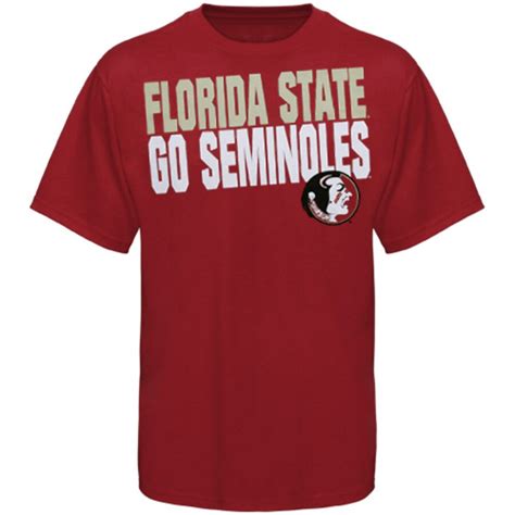 Florida State Seminoles Fsu Florida State Go Seminoles Slogan T Shirt