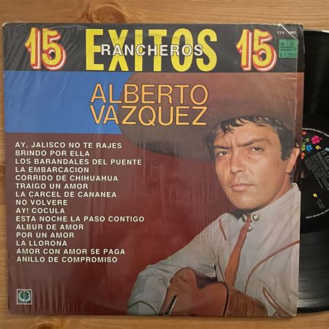 Alberto Vazquez 5 X Lp Lot Vg Ex Nm 15 Exitosde Bandacon Los Mejores