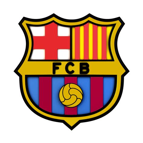 The visual history of the fc barcelona visual identity boasts ten redesigns of its logo, though the last one, held in 2018, brought. FC Barcelona Logo - 3d (stl) model grb_stl_0011_barselona - 3D (stl) model