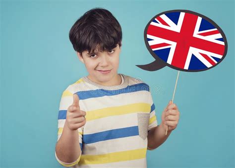 English Speaking Child Stock Image Image Of Flag Childhood 112566415
