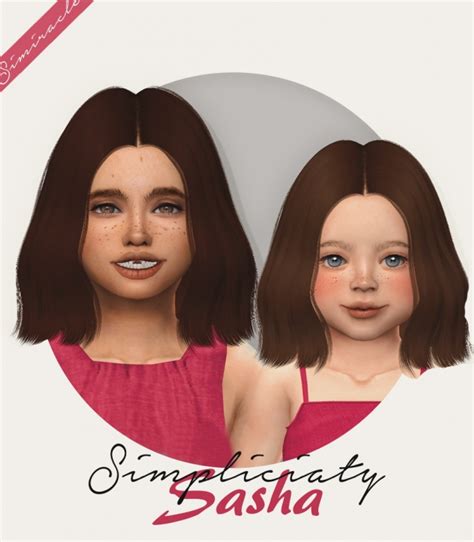 Sims 4 Kids Hair Conversions Images And Photos Finder