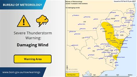 Bureau Of Meteorology New South Wales On Twitter ⚠️⛈️storm Warning