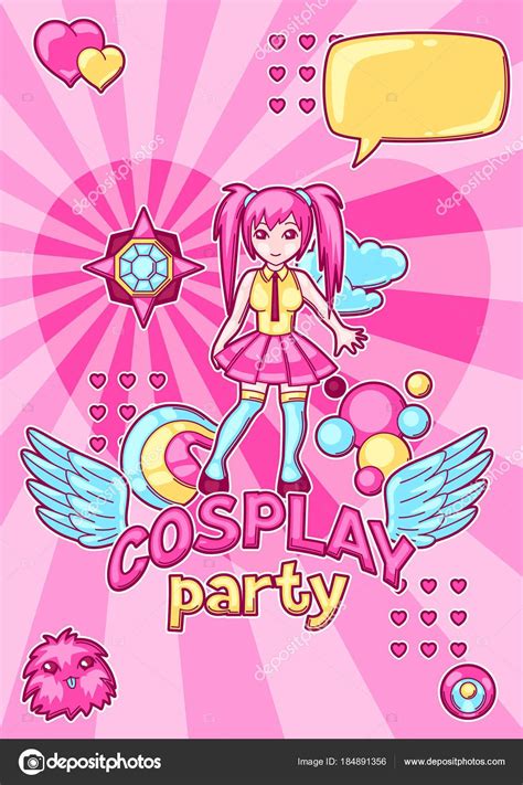 Discover easy, creative diy ideas and get the supplies you need to try them at home at darby smart. Download - Japanese anime cosplay party invitation. Cute ...