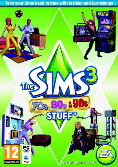The Sims 3 70s 80s And 90s Stuff Pack Pc