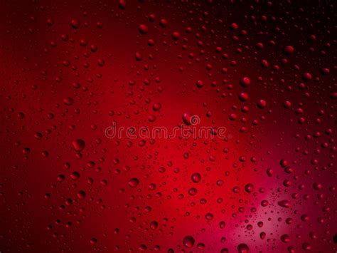 Water Drops Color Background Rain Glass Space Rainbow Stock Image