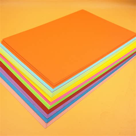 230g Color Thick Hard Cardboard A3 A4 Handmade Color Card Paper Hand