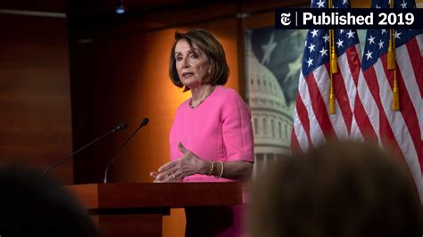 Trump And Pelosi Trade Barbs Both Questioning The Others Fitness The New York Times