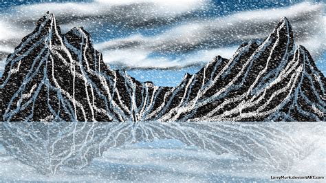 Frozen Lake Drawing At Getdrawings Free Download