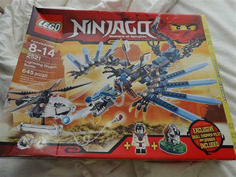 2521 Lego Ninjago Lightning Dragon Battle New Sealed Limited Edition