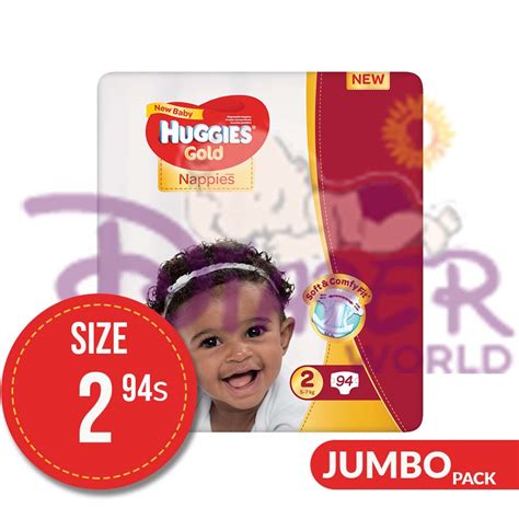 Huggies Gold Size 2 Jumbo Pack 94s Diaper World