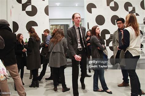 Artist Michael Riedel Attends The Michael Riedel Art Exhibition