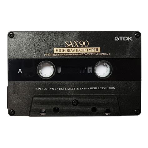 TDK SA-X90 (1992-95) chrome blank audio cassette tapes - Retro Style Media