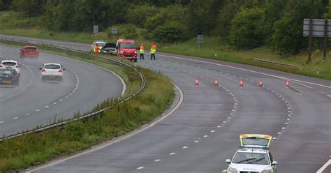 Woman In Her 30s Dies After Car Overturns In Horror Crash On The M61 Near Bolton Manchester