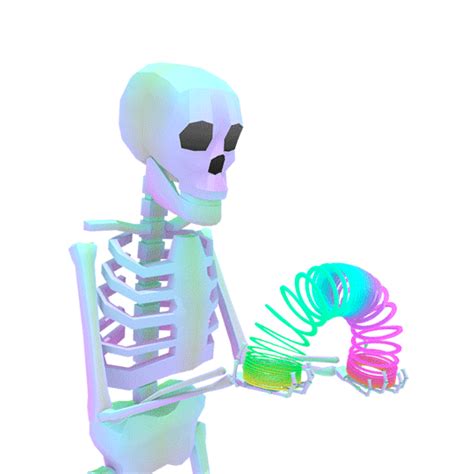 Rainbow Skeleton  By Jjjjjohn Find And Share On Giphy