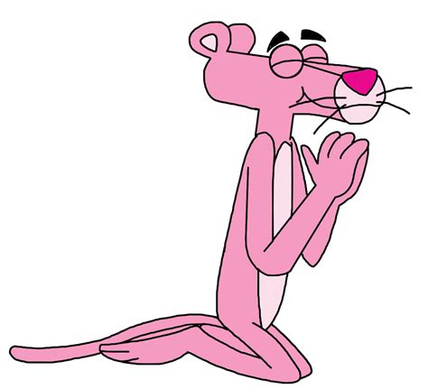 The Pink Panther Prays To God By Elmarcosluckydel96 On Deviantart