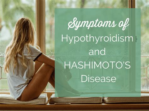 Symptoms Of Hypothyroidism And Hashimotos Disease