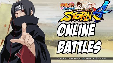 Naruto Ultimate Ninja Storm 4 Itachi Online Matches Youtube