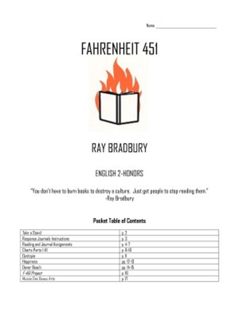 Fahrenheit 451 study guide. course hero. Fahrenheit 451 Quotes About Technology. QuotesGram