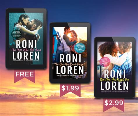 Huge Book Sale On The Ones Who Got Away Series — Roni Loren