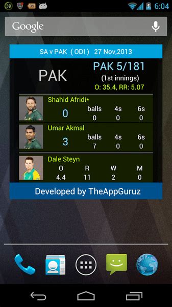 Cricket Live Score Ios App By The App Guruz