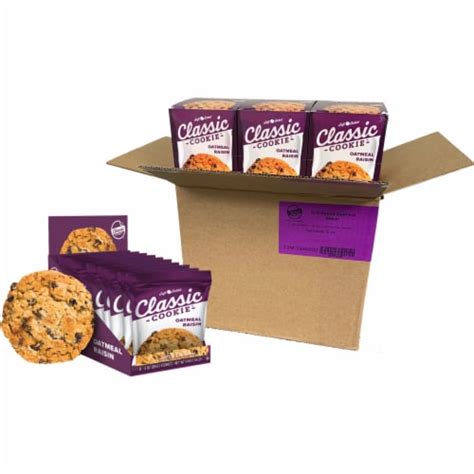 Classic Cookie Soft Baked Oatmeal Raisin Cookies 12 Boxes 96