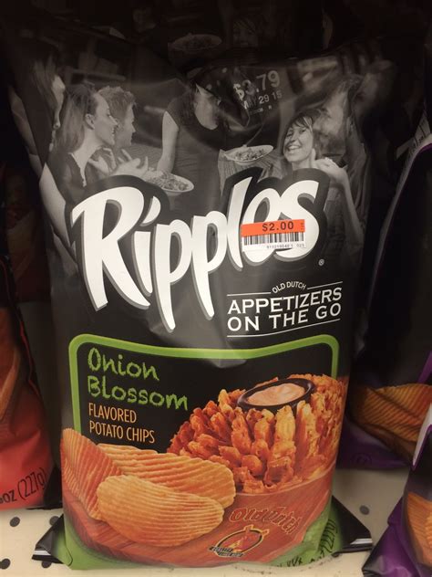 Ripples Onion Blossom Flavored Potato Chips Big Lots
