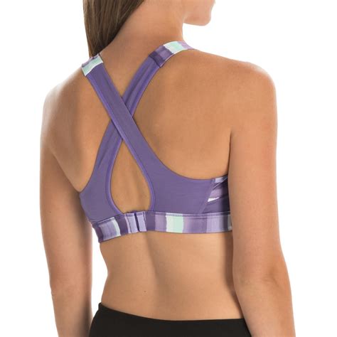 Brooks (also known as brooks moving comfort) makes sports bras designed to provide great support, comfort and shape. Brooks Uplift Crossback Sports Bra (For Women)