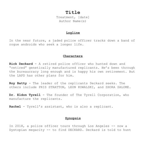 How To Write A Film Treatment Like The Pros With Free Template