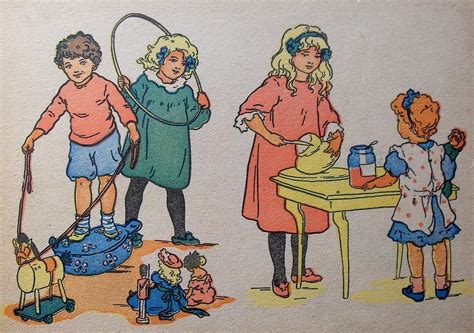 1910s Illustration Vintage Childrens Coloring And Story Bo Flickr