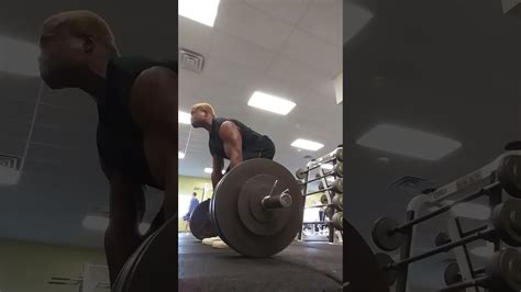 Raw Deadlift 550 Lbs 8 Reps Deadstops After Rep 8 Slamming The Weight Like Trashbw 241 Youtube