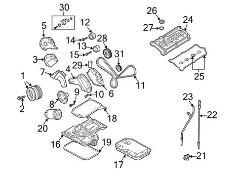 1999 Audi A6 Engine Oil Dipstick. 2.8 LITER. 2.8 LITER V6 ...