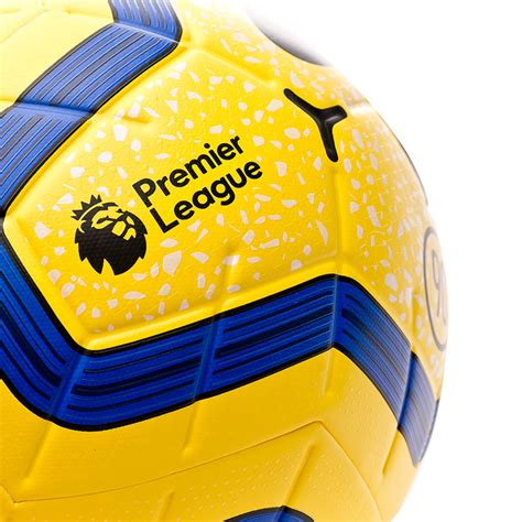 Ball Nike Merlin Premier League 2019 2020 Yellow Blue Black Fútbol