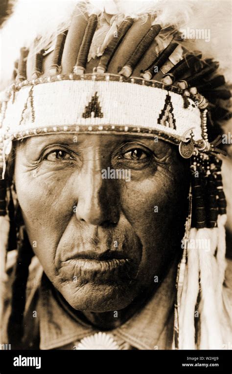 edward s curtis native american indians red bird a cheyenne man in full headdress ca 1927